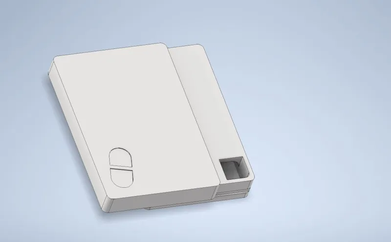 slideable Pill Case for Medication