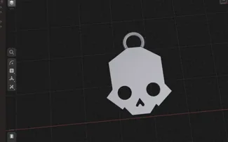 hell divers keychain 