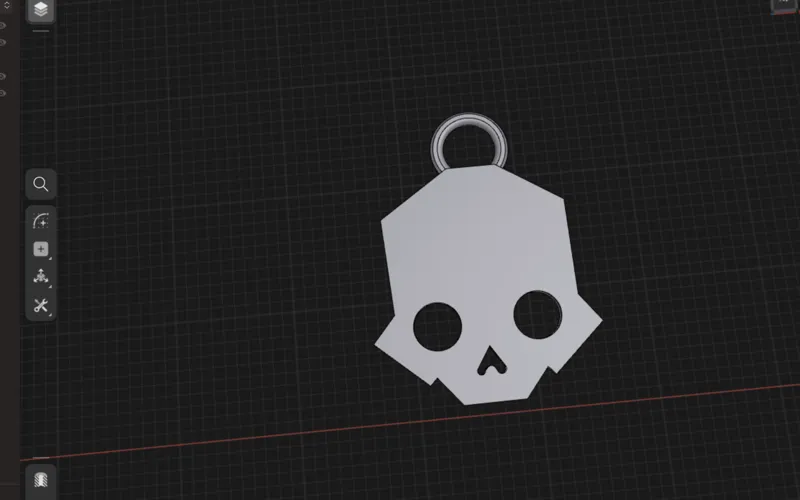 hell divers keychain 