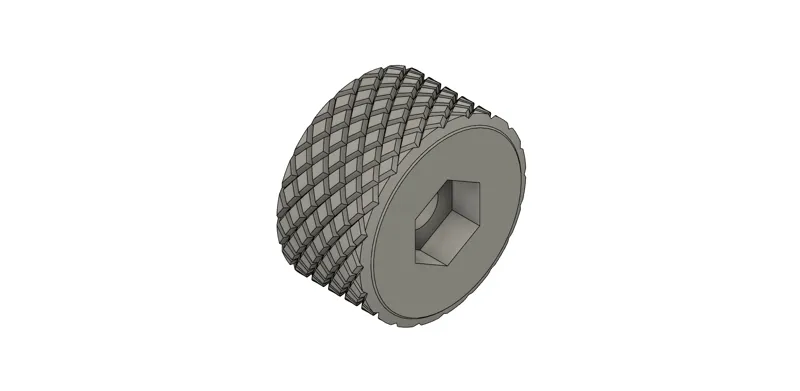 Knurled M4 Thumb Knob for Hex bolts