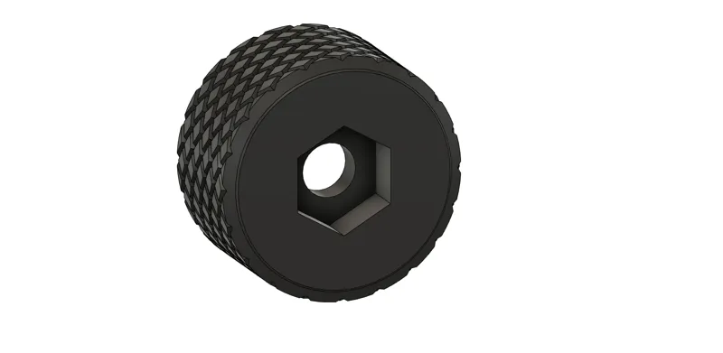 Knurled M6 Thumb Knob for Hex bolts