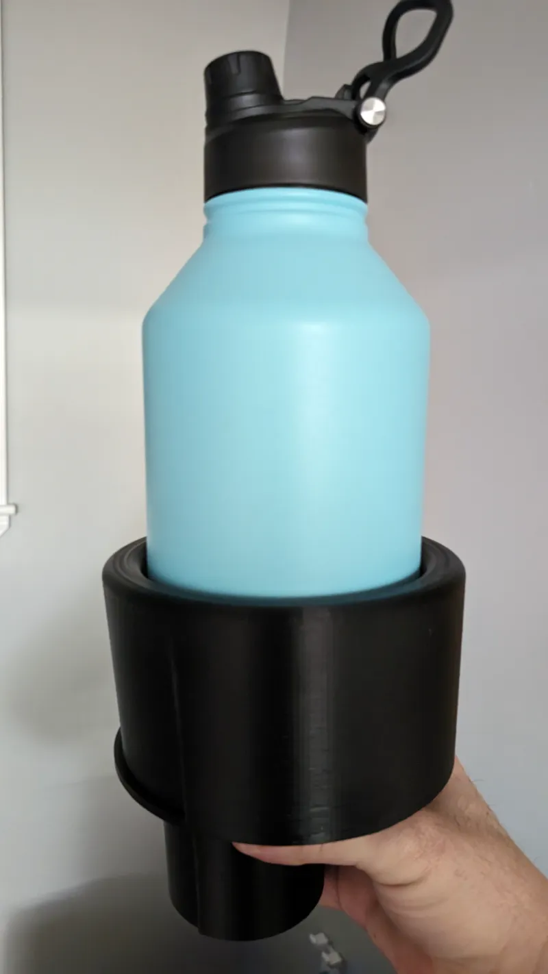 Kia Soul drink holder adapter for 90mm & 124.5mm insulated Hydraflow water bottles