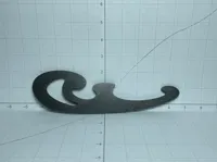 Règle à courbes pour dessin — photo 1