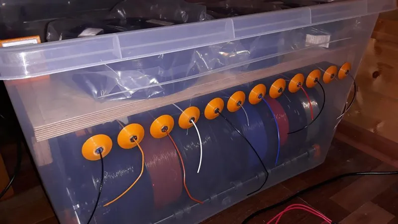 Filamenthalter | Filament Spool holder | Drybox