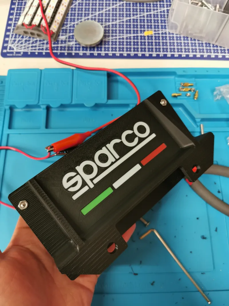 Sparco support display sim