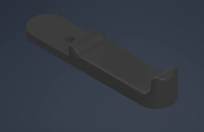 Compact Headphone Holder