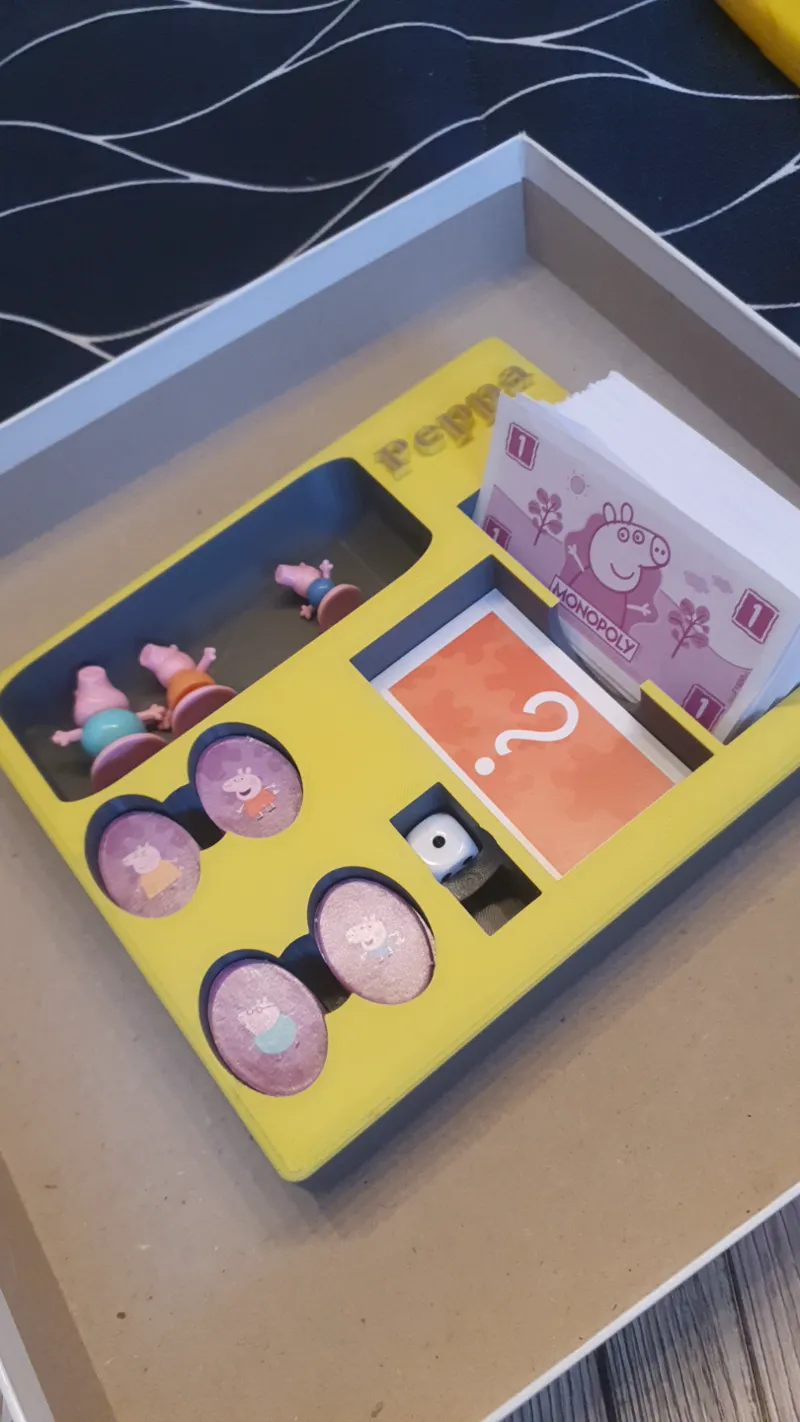Einlage für Peppa wutz Monopoly