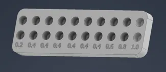 Nozzle Organizer 0.2 to 1.0