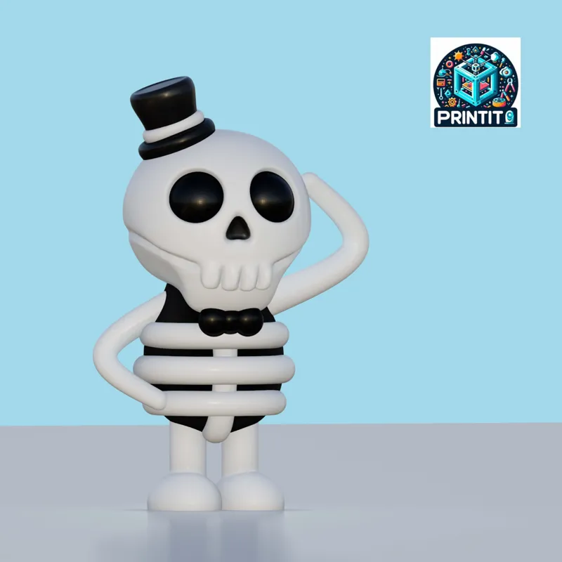 Cute skeleton
