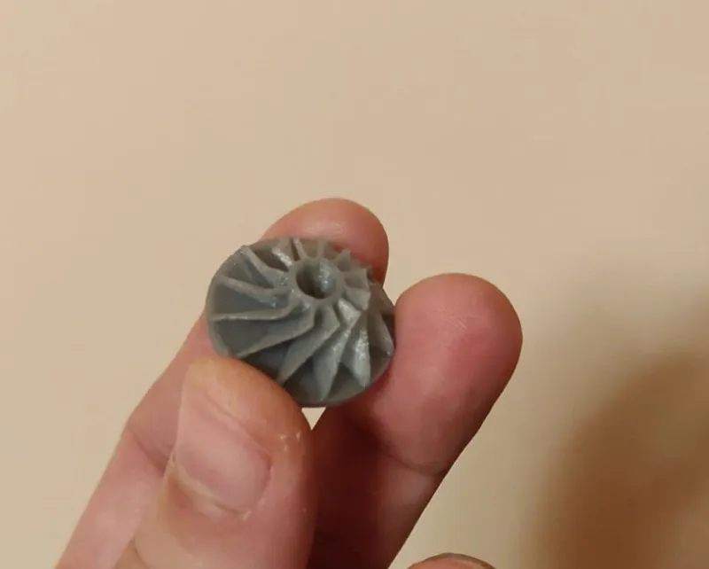 Small turbo fan