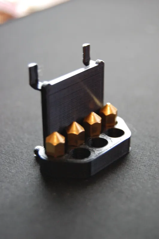 3d Printing Nozzle Holder for Pegboard