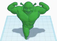 Figurine Shrek musclé — photo 1