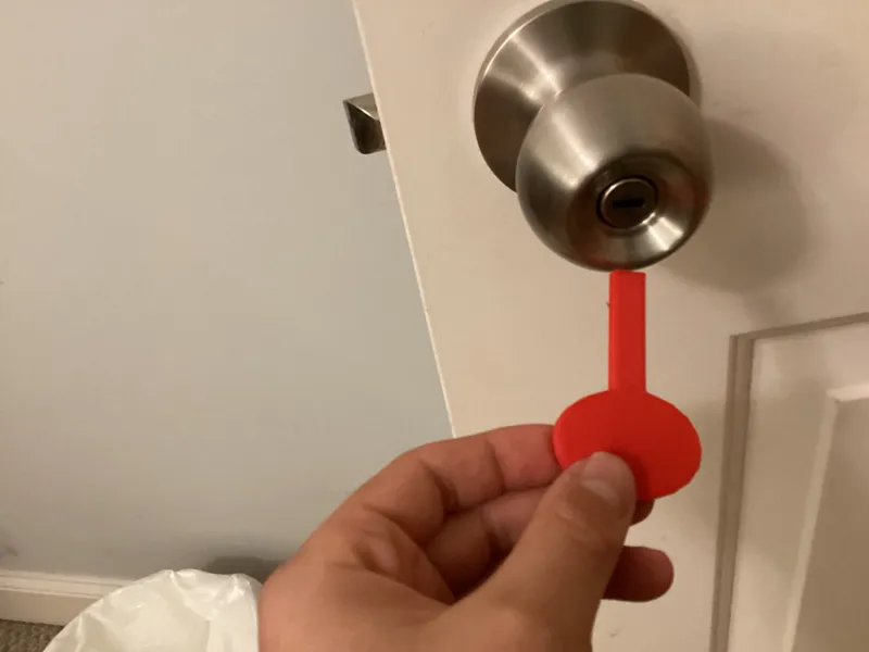 room door key (works with most doors)