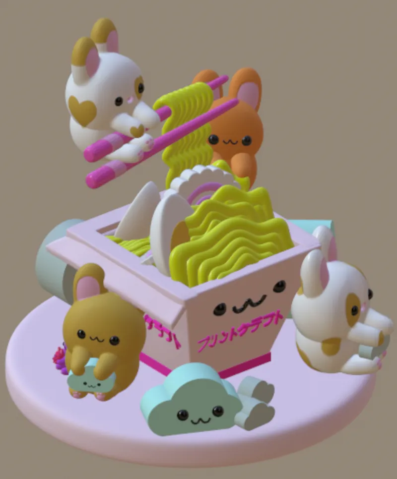 Cute Chinese takeaway