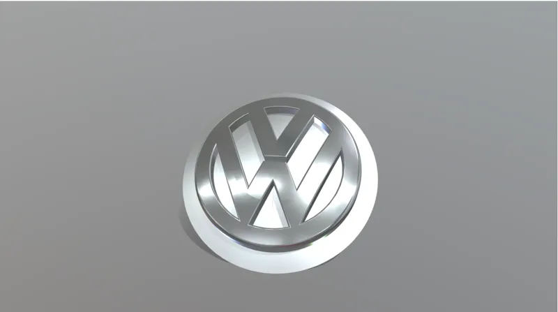 Volkswagen Logo 3D Emblem