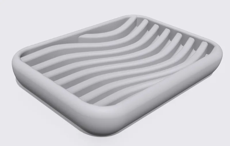 WAVY soap tray