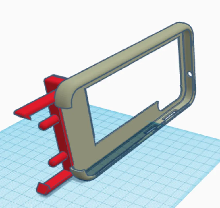 SV06 Z axis phone holder to use as webcam