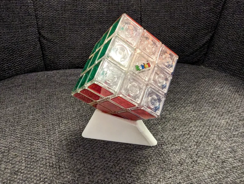 Rubiks cube stand