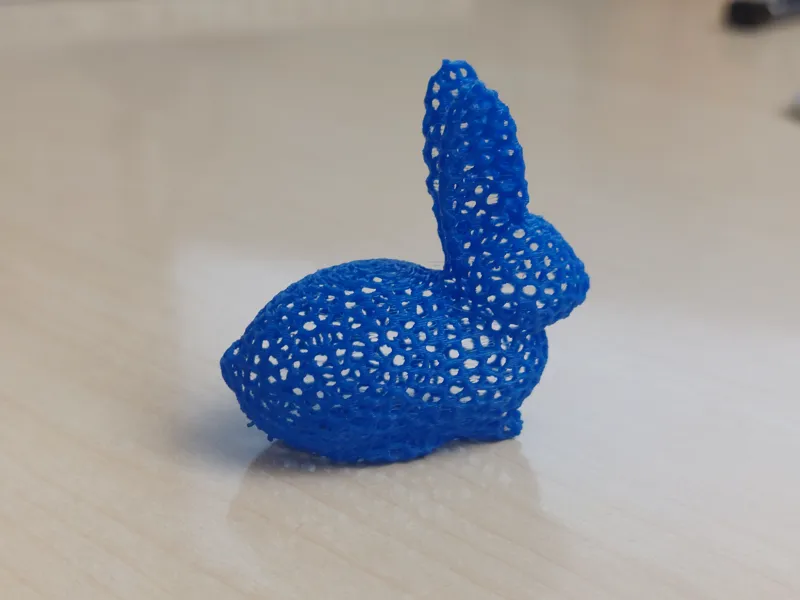 Easter Rabbit Voroni