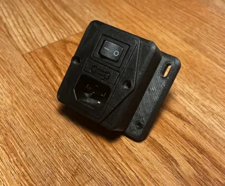 Power switch and AC input Mounting Bracket 