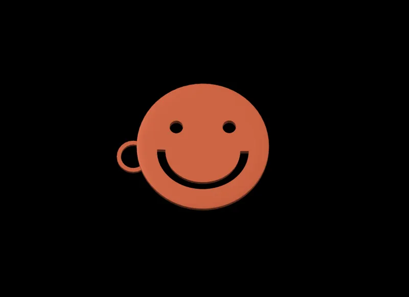 Smile for the keyring