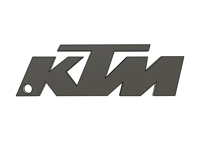 KTM Logo keychain