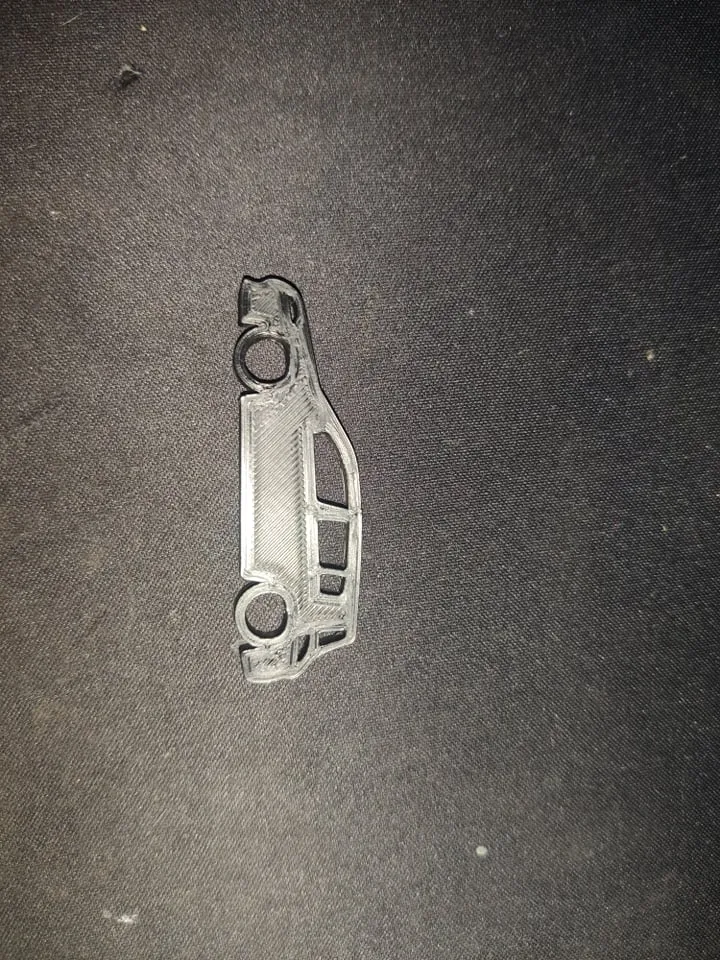 Simple Renault Megane MK2 Keychain