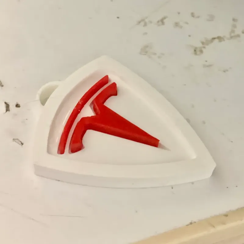 Tesla Keychain
