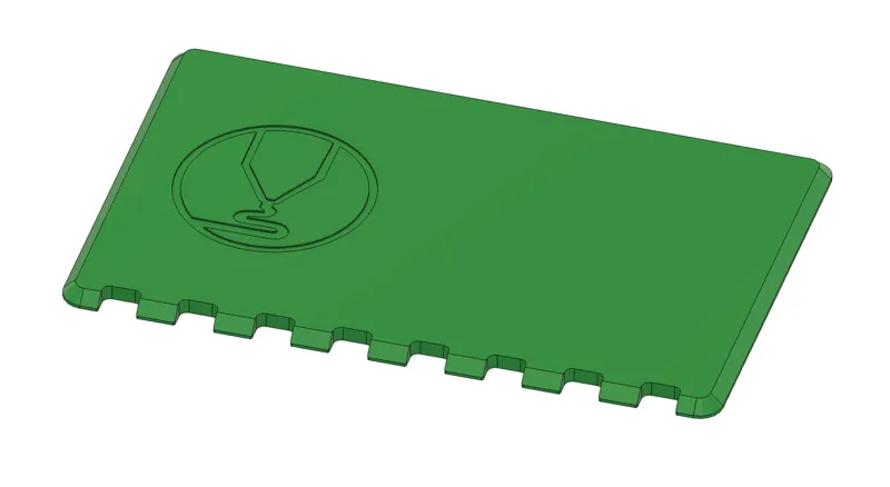 Ice Scraper Credit Card Size