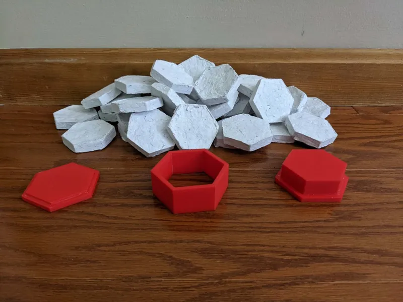 Hexagon Paper Making Mold