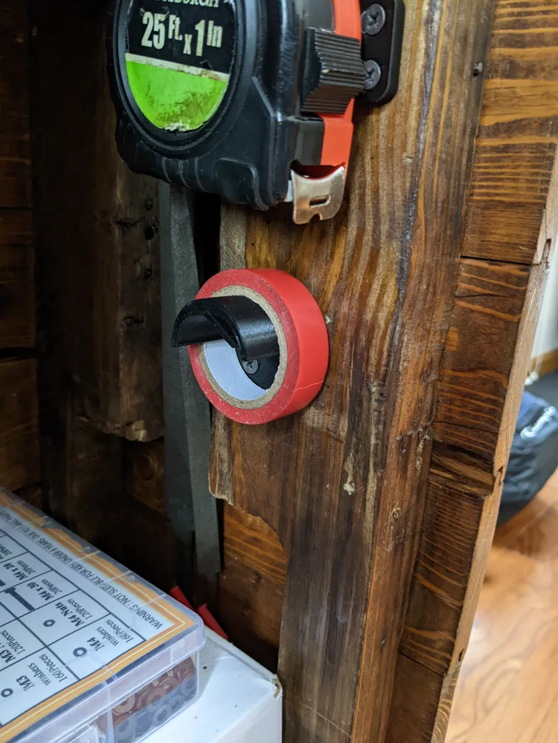 Dual Electrical Tape Hook