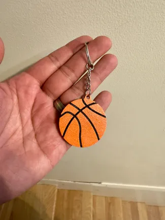 Basketball Keychain