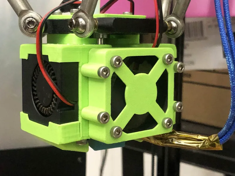 Anycubic Kossel Plus Toolhead version 3 for E3D V6 and VOLCANO Hotends