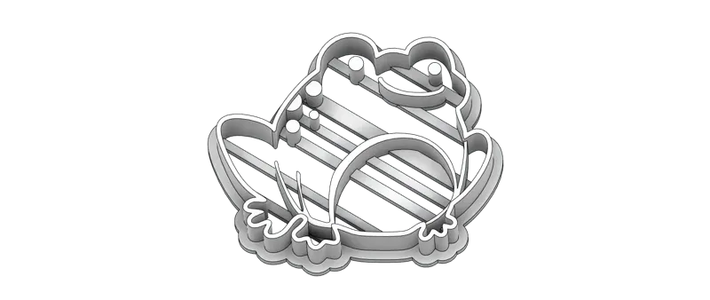 Frog Cookie Cutter