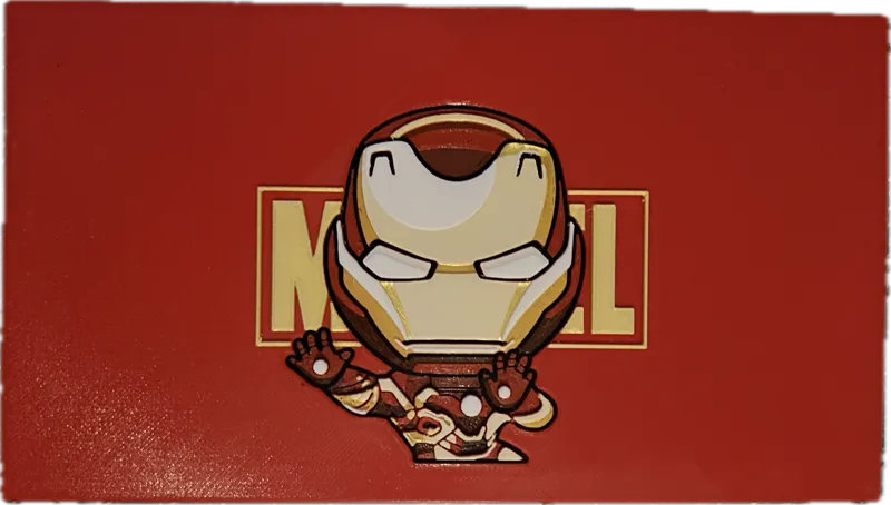 Iron Man Comic HueForge 