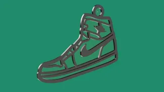 Air Jordan I Keychain