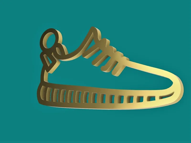Yeezy 350 keychain