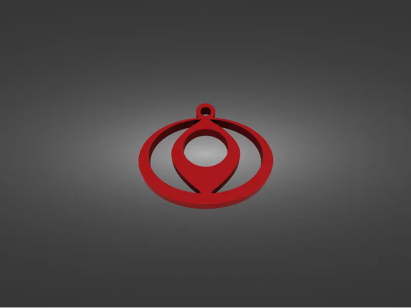 Classic Logo Mazda Keychain