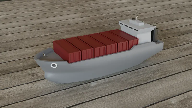 "Cargo Runner" Small Cargo Ship