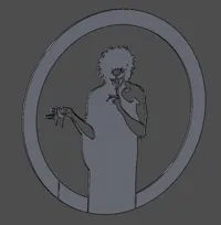 Décoration murale logo Sandman — photo 1