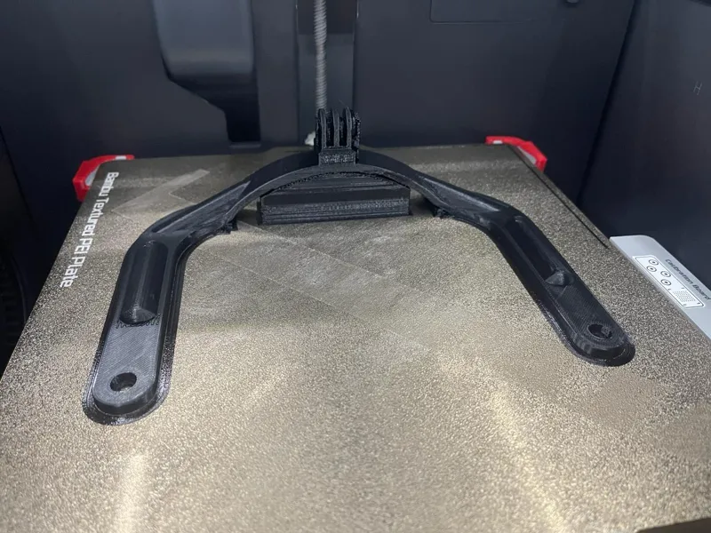 Ender 3 V2 Bed Handle + Gopro Hinge camera mount