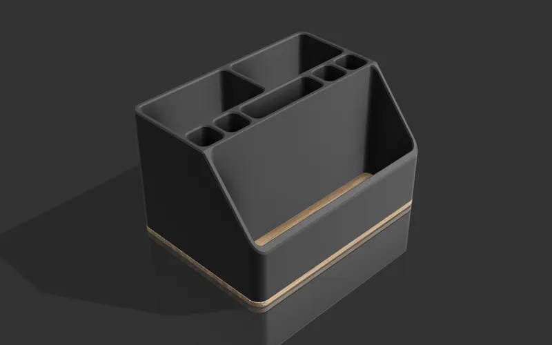 Minimalistic Two-Tone Organiser