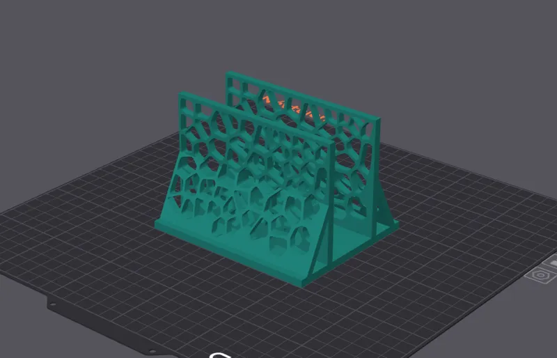 Voronoi Notebook holder