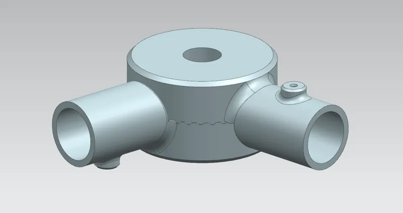 Toothed Joint - Tube Diameter 25