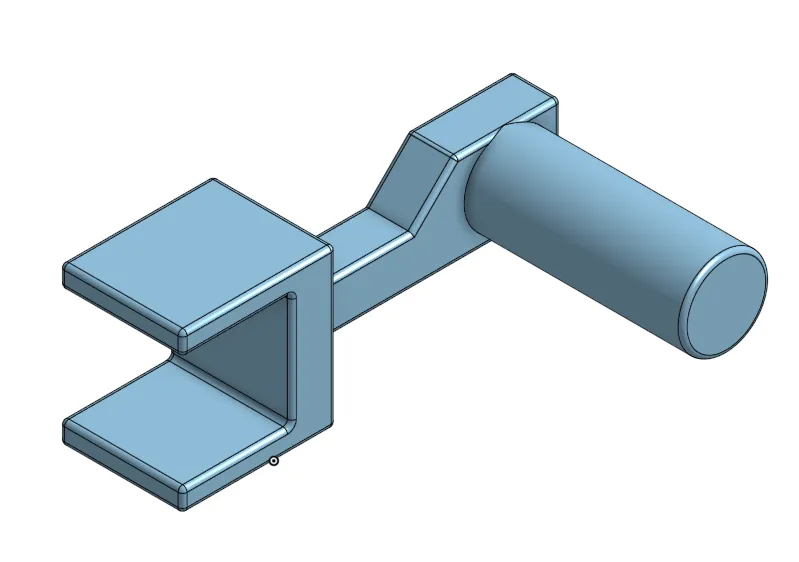 Tape-roll holder for desk