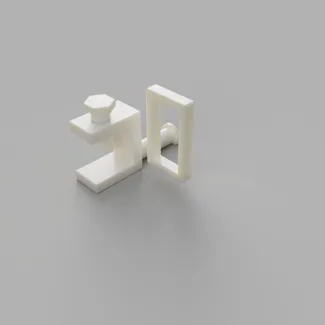 Roll Holder Adjustable With Screw