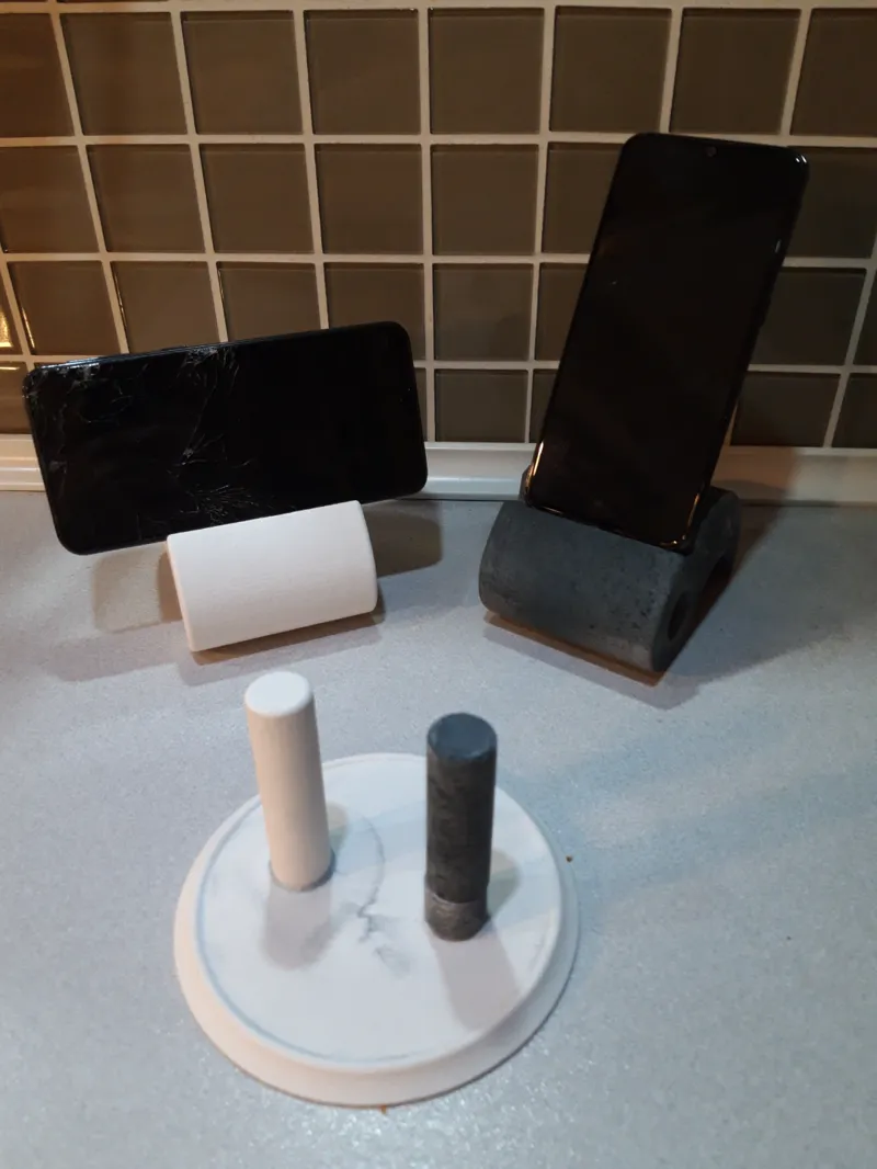 Ying and Yang Phone Holder