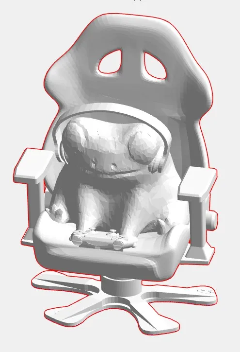 Fred the frog but hes a gamer