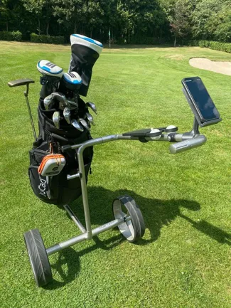 PHONE HOLDER FOR JUCAD GOLF TROLLEYS