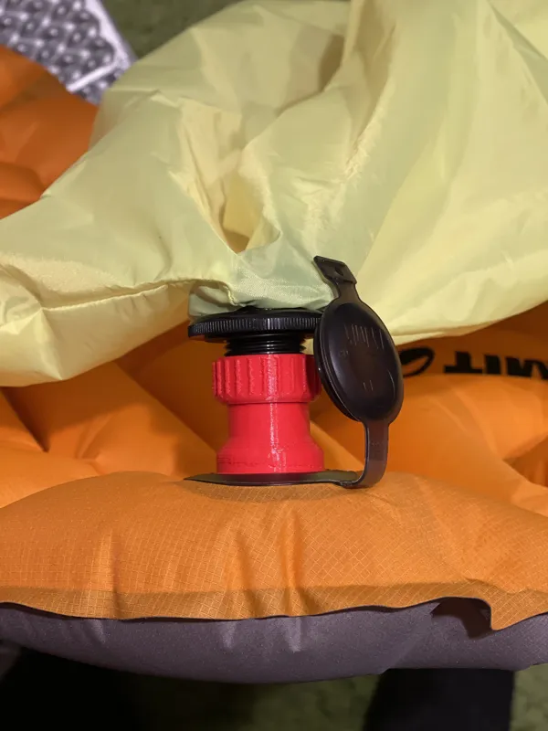 Adapter Anfibio (Boston valve) pumpsack to Klymit air matress